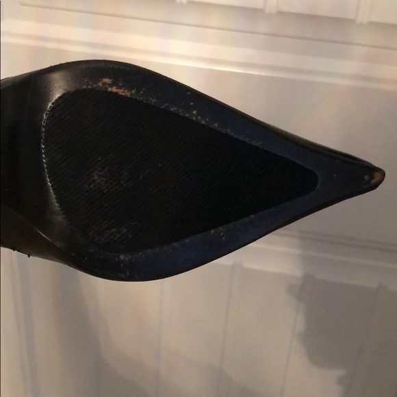 ALDO Black boots with Crome heals size 37 - Picture 3 of 8